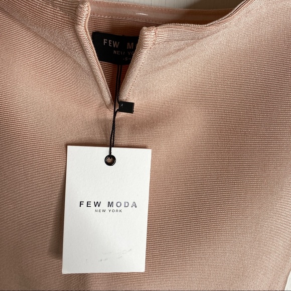 Few Moda Blush Bodycon Mini Dress - Picture 8 of 11